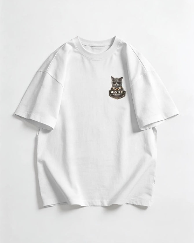 Funny Cat Oversized T-Shirt